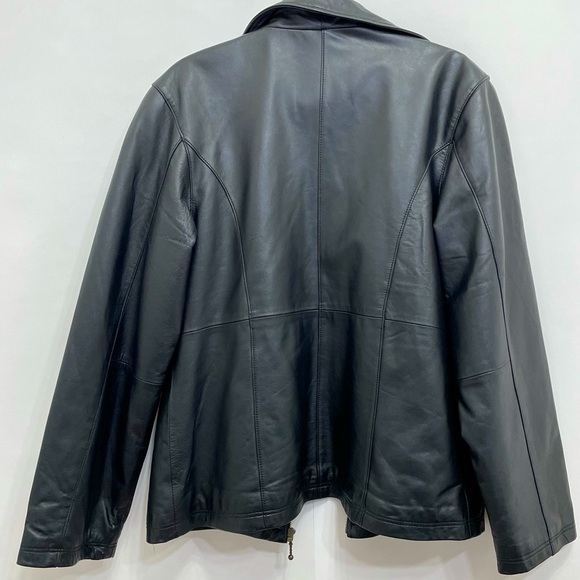 BURK’S BAY LEATHER Ladies Coat Jacket - Picture 10 of 15